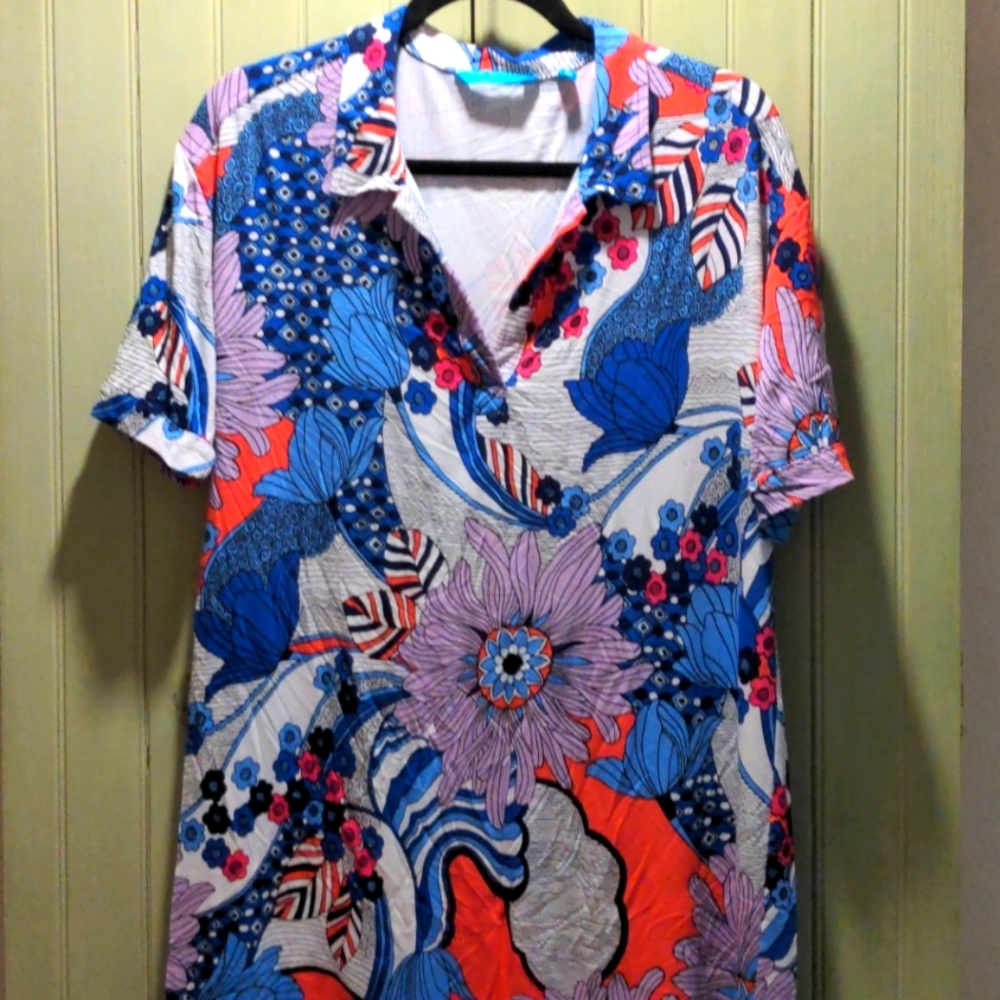 Tori Richard Honolulu Dress XL